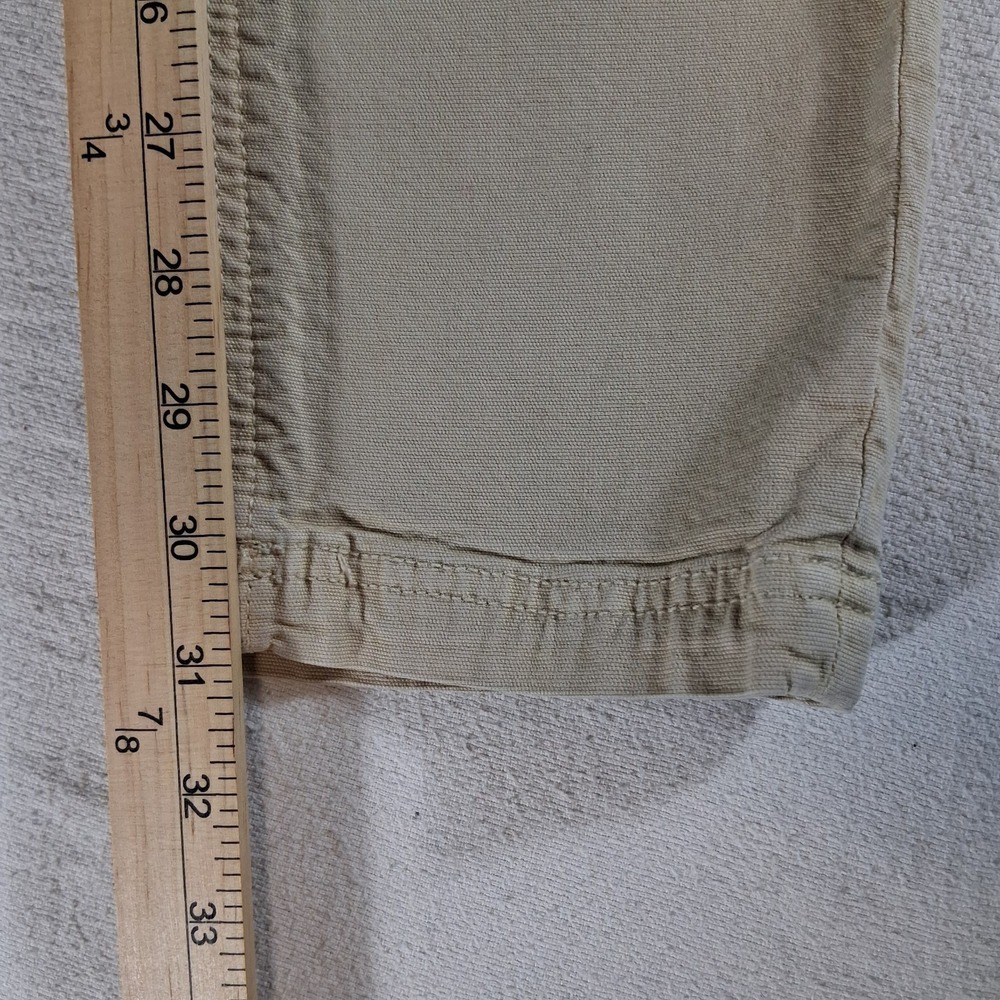 American Eagle Outfitters Stretch Cargo Pants Stretch Women Size 00 Khaki Beige - Picture 6 of 12